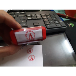 Con dấu chữ "A" (Chuẩn thông tư 24 Bộ Công An)