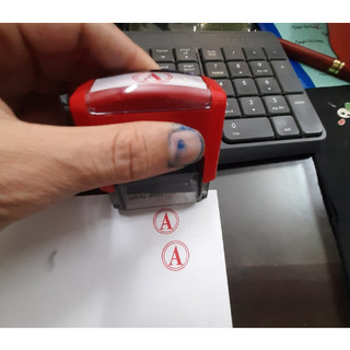 Con dấu chữ "A" (Chuẩn thông tư 24 Bộ Công An)