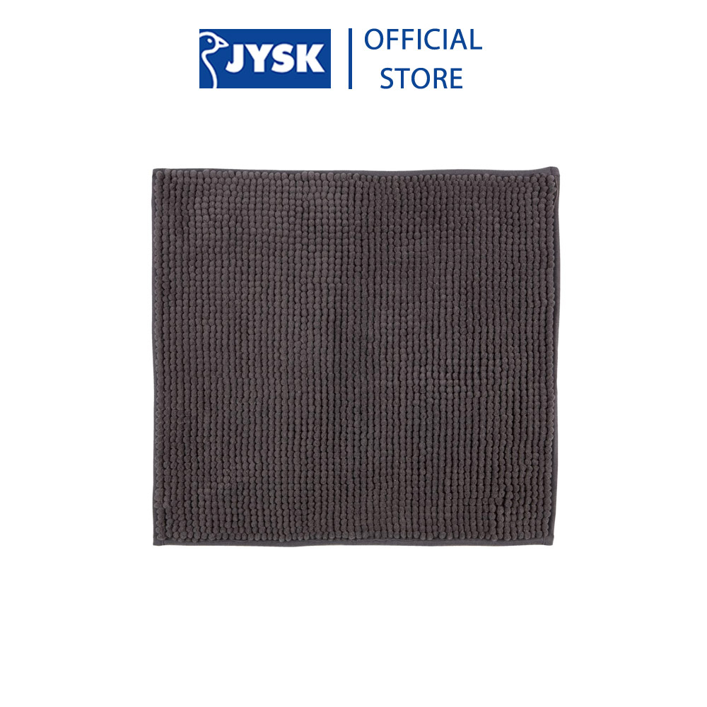 Thảm phòng tắm | JYSK Fagersta | polyester | R45xD50cm | xám