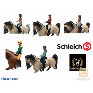 Mô hình động vật Schleich chính hãng người Nài ngựa các loại ( chỉ có nài ngựa , không bao gồm ngựa ) - Schleich House