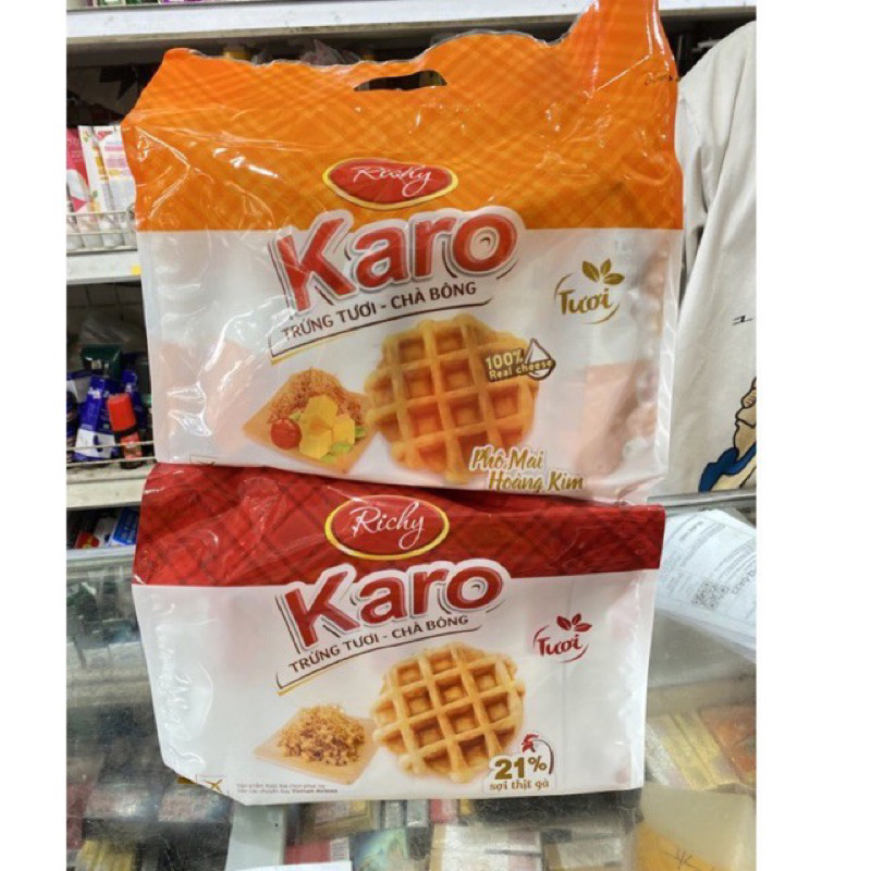 Bánh KARO sợi gà Richy túi 156g