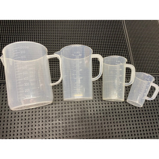 Com bo 4 ca đong dày có quai 100ml 250ml 500ml 1000ml trong pha chế