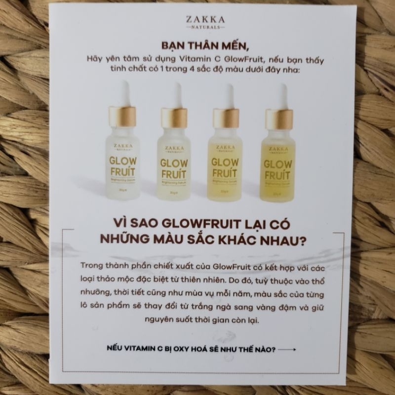 Serum Vitamin C GlowFruit+ Brightening 20g