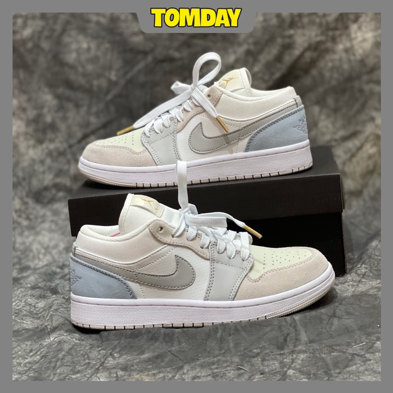 Giày Sneakers Jordan Low Paris - Giày Jd xám thấp cổ