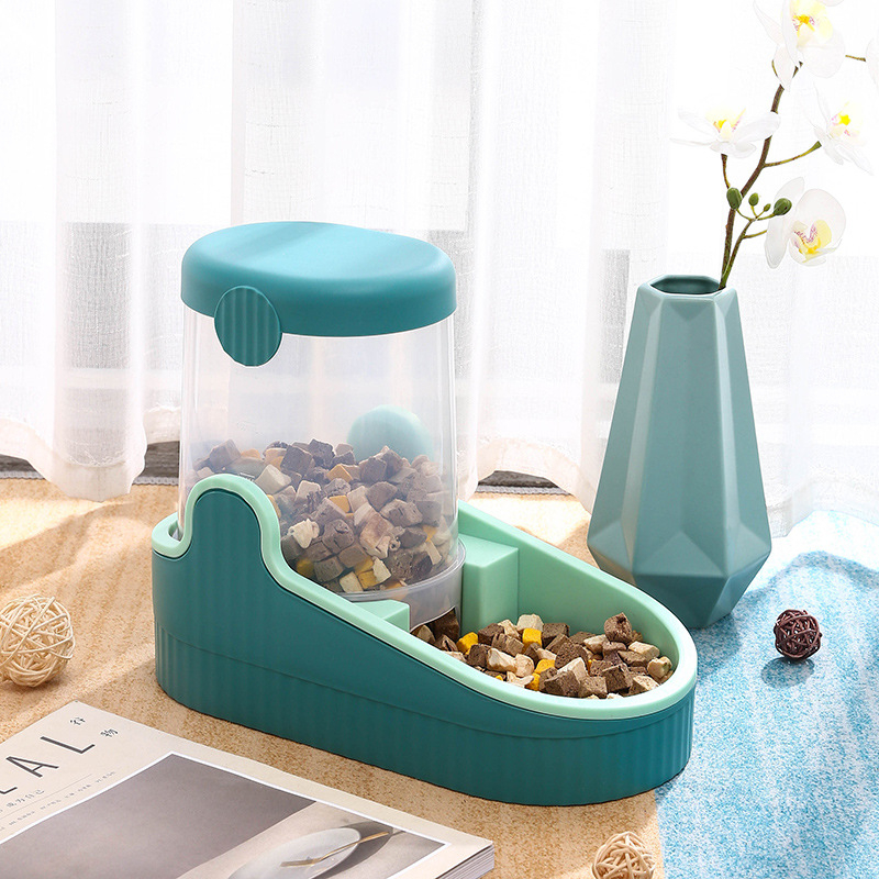 Bát ăn tự động hình hộp cao cấp cho chó mèo giá rẻ #Tintin Pet Store