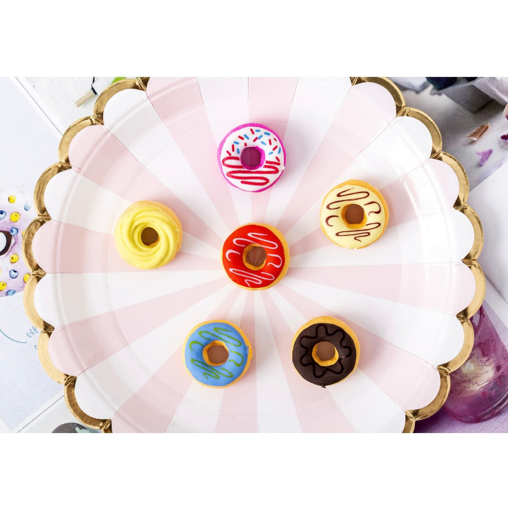 Set 6 gôm tẩy hình bánh Donut dễ thương - GT06