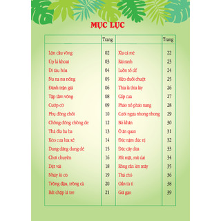 Sách - Đồng dao cho bé - Các trò chơi dân gian (mt)