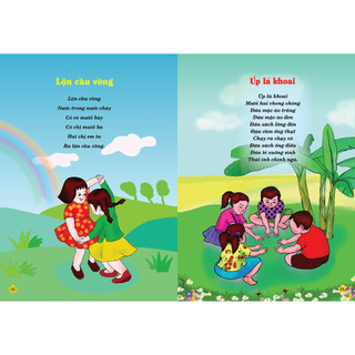Sách - Đồng dao cho bé - Các trò chơi dân gian (mt)