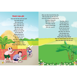 Sách - Đồng dao cho bé - Các trò chơi dân gian (mt)