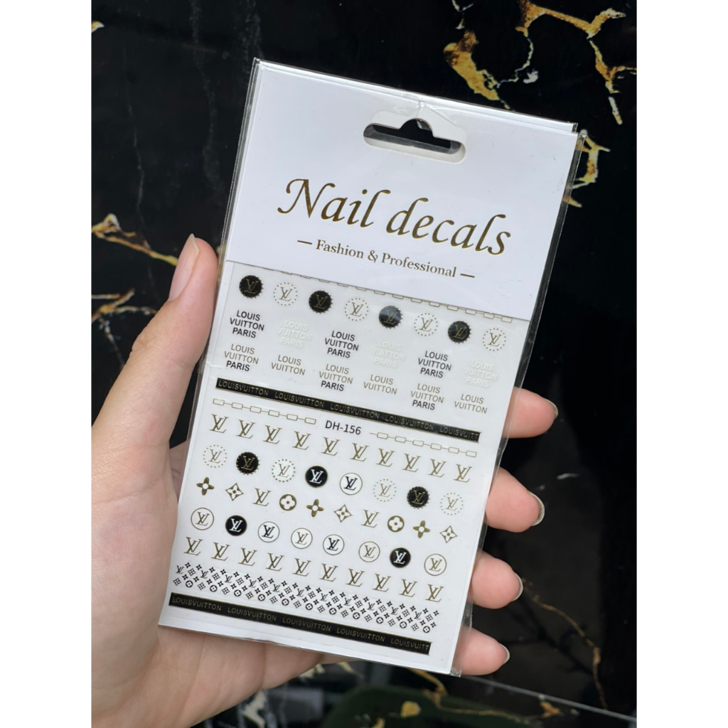 Sticker dán móng cao cấp phong cách Hàn Quốc