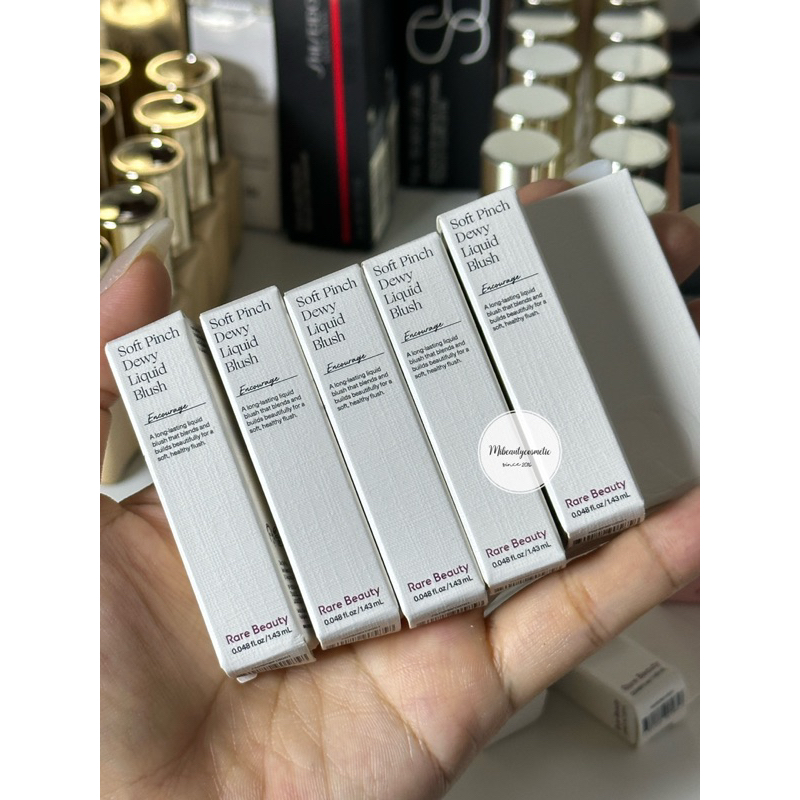 Má hồng RARE BEAUTY SOFT PINCH LIQIUD BLUSH mini màu Encourage