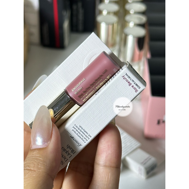Má hồng RARE BEAUTY SOFT PINCH LIQIUD BLUSH mini màu Encourage