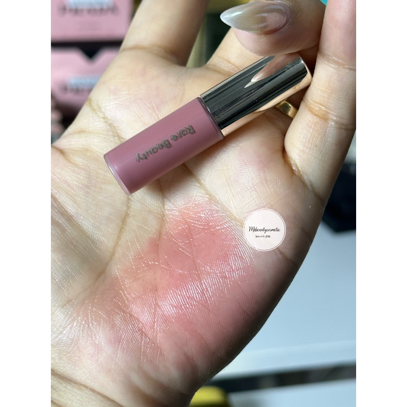 Má hồng RARE BEAUTY SOFT PINCH LIQIUD BLUSH mini màu Encourage