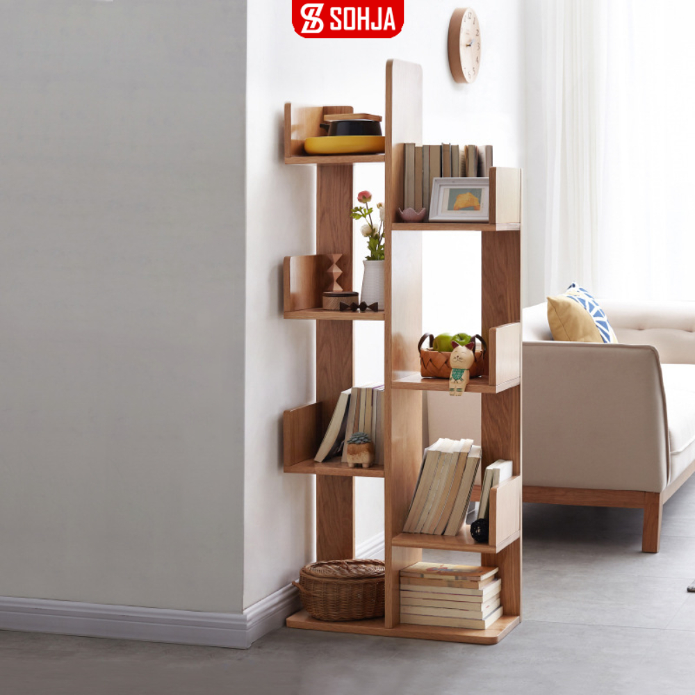 Kệ sách hình cây SOHJA gỗ MDF phủ melamine - SA09