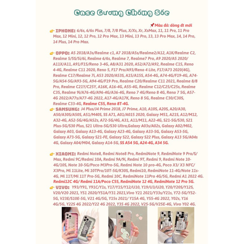 Ốp Lưng Gương Chống Sốc Tin Nhắn 𝐅𝐮𝐥𝐥 𝐃𝐨̀𝐧𝐠: 𝐈𝐏𝐡𝐨𝐧𝐞 | 𝐎𝐩𝐩𝐨 | 𝐒𝐚𝐦𝐬𝐮𝐧𝐠 | 𝐇𝐮𝐚𝐰𝐞𝐢 | 𝐕𝐢𝐯𝐨 | 𝐗𝐢𝐚𝐨𝐦𝐢 | 𝐑𝐞𝐚𝐥𝐦𝐞 | 𝐑𝐞𝐧𝐨