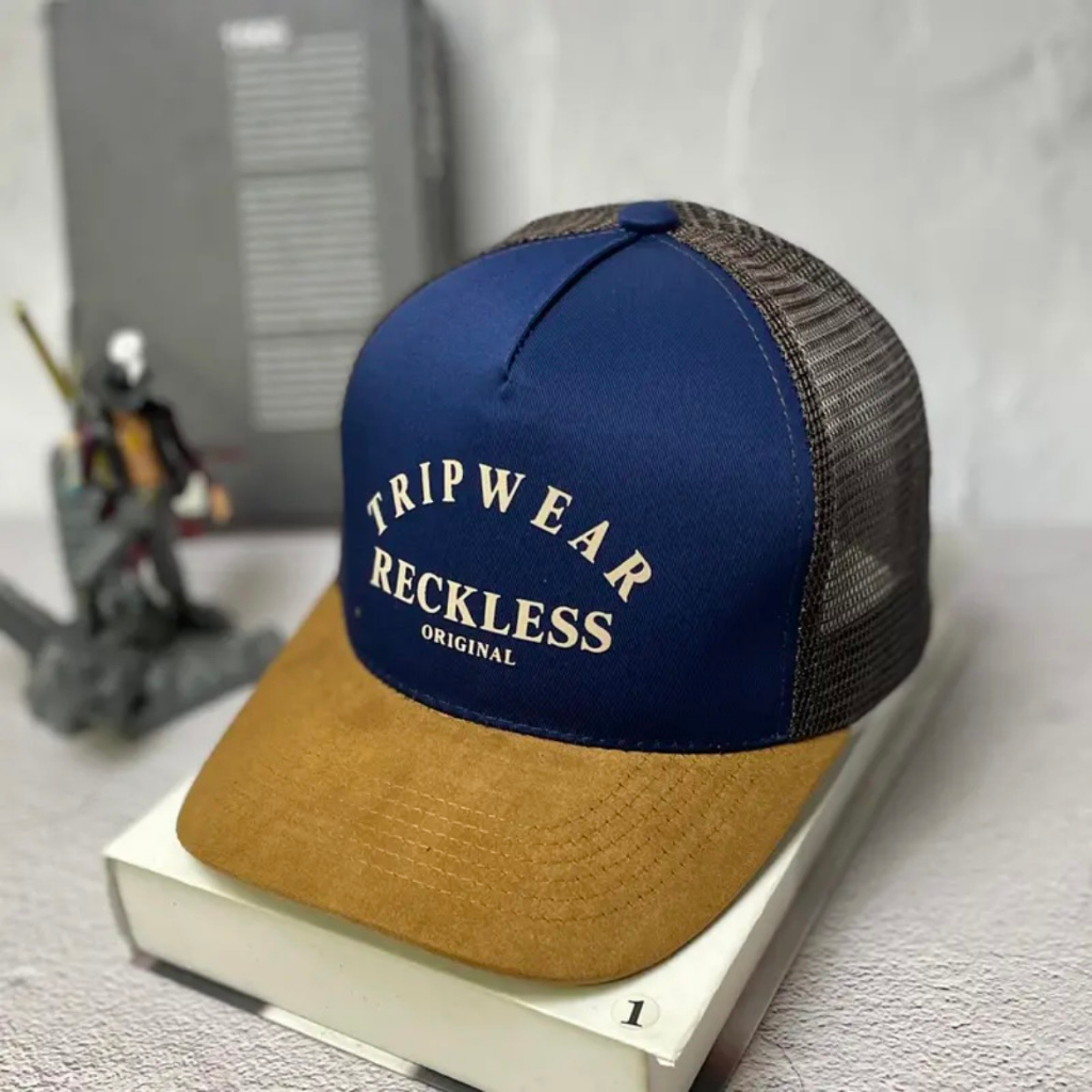 Mũ lưỡi trai phối lưới thời trang nam nữ họa tiết in 3D