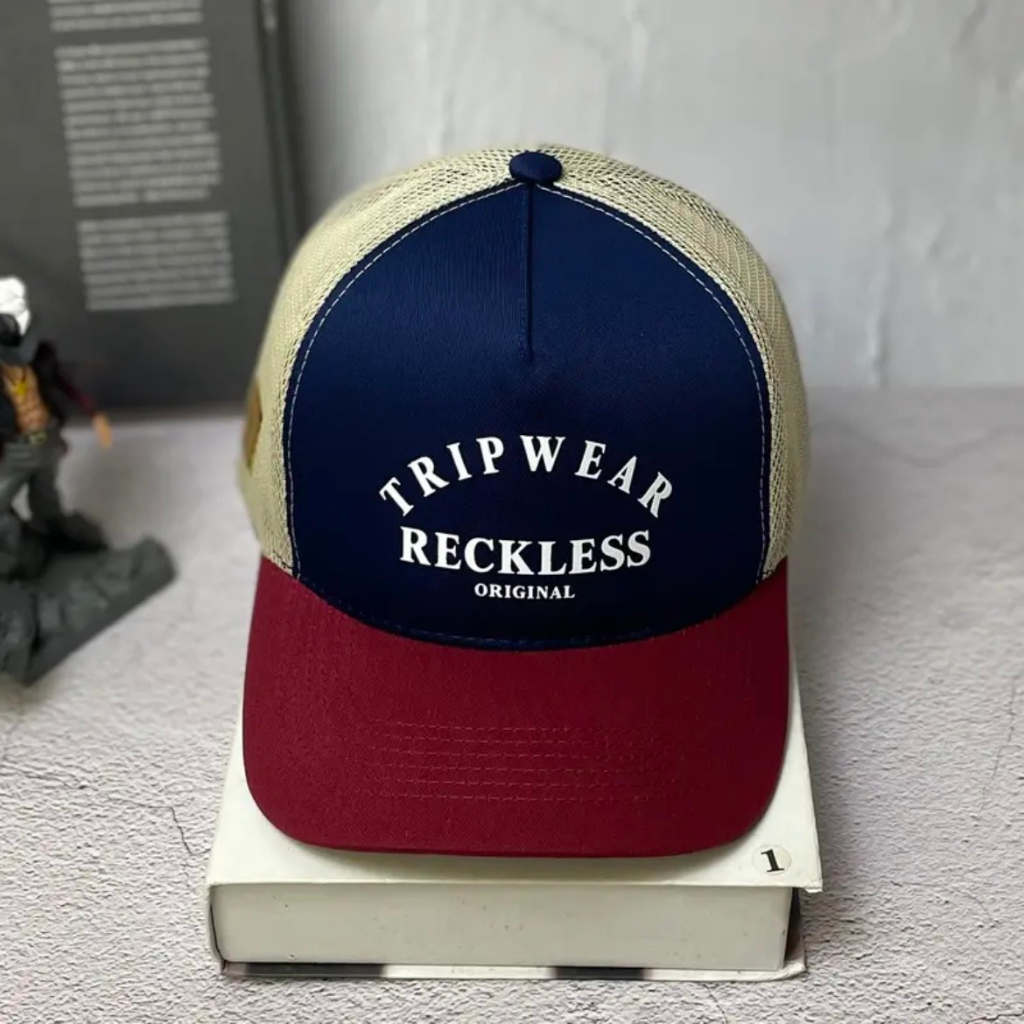 Mũ lưỡi trai phối lưới thời trang nam nữ họa tiết in 3D