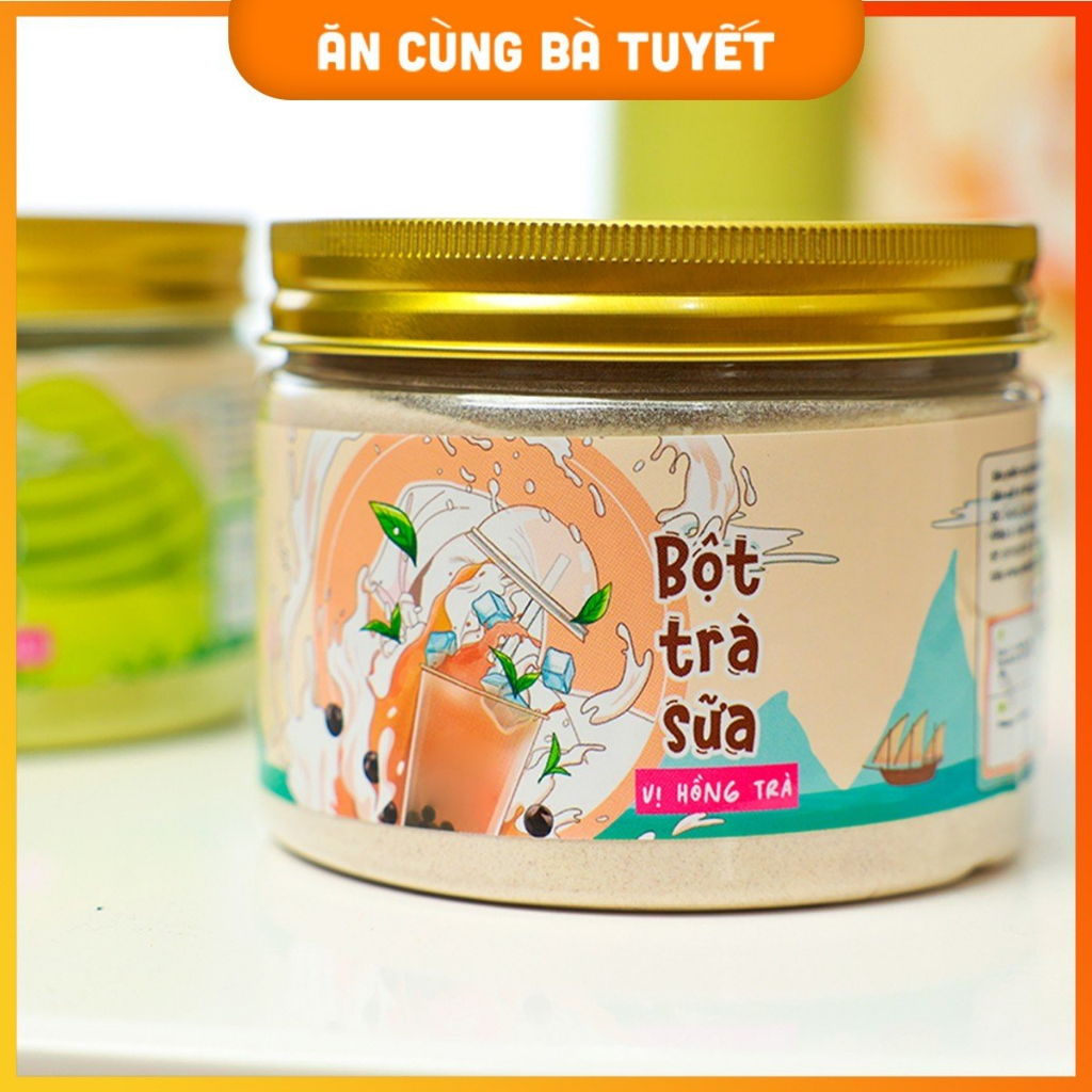 1 Hộp Bột Trà Sữa ( Vị Hồng Trà và Vị Matcha )