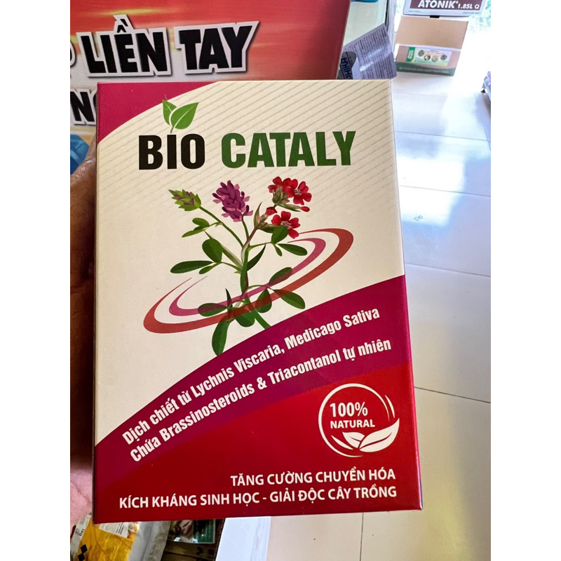 Kích thích sinh trưởng, phục hồi cây suy yếu Bio Cataly 100% sinh học gói 10gr