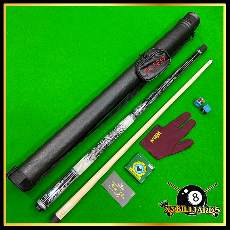 Cơ Bida Lỗ Pool FURY AE 04, Hàng Chính Hãng Gậy Bi A Cao Cấp Ngọn Công Nghệ T1 Pro X3 Billiards Gay Co Lo Full Phụ Kiệ