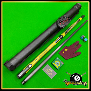 [Hàng Chính Hãng] Gậy Bida Phá Nhảy Fury TY Ngọn Full Carbon, Cơ Đề Pa Nhảy Chính Hãng TY Dễ Dàng Nhảy