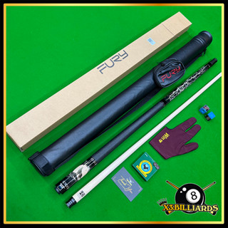  Cơ Bida Lỗ Pool FURY AL 5 Hàng Chính Hãng Gậy Bi A Cao Cấp Ngọn Công Nghệ HT2E X3 Billiards Gay Co Lo Bi Da 
