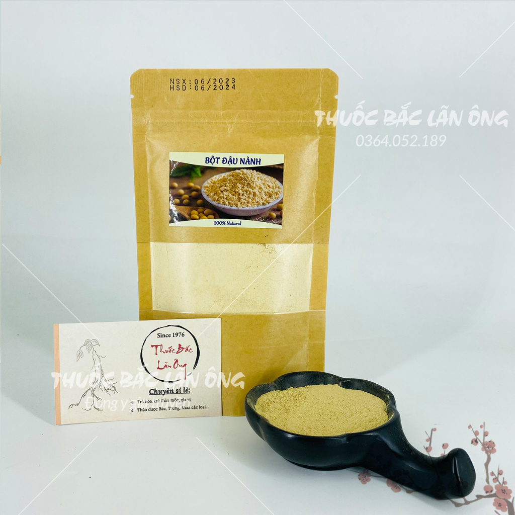 Bột đậu nành rang thơm nguyên chất 100g