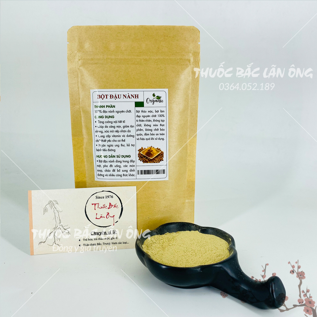 Bột đậu nành rang thơm nguyên chất 100g