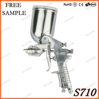 Pép phun sơn 400ml , súng sơn cao cấp w710 phun sơn dầu,sơn gỗ,cửa cổng.
