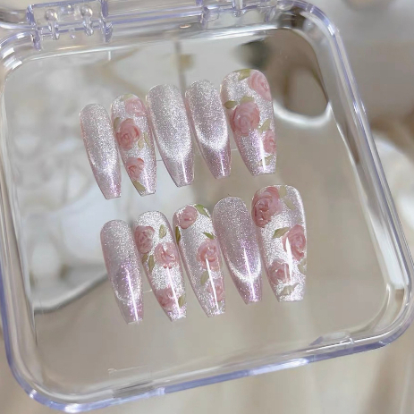 Sơn Gel đổi màu theo nhiệt độ Mắt mèo hồng