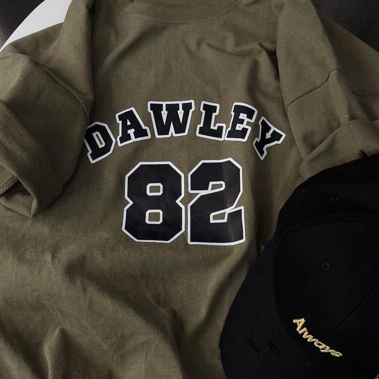 Áo thun nam nữ mẫu "DAWLEY" áo phông cotton 3158