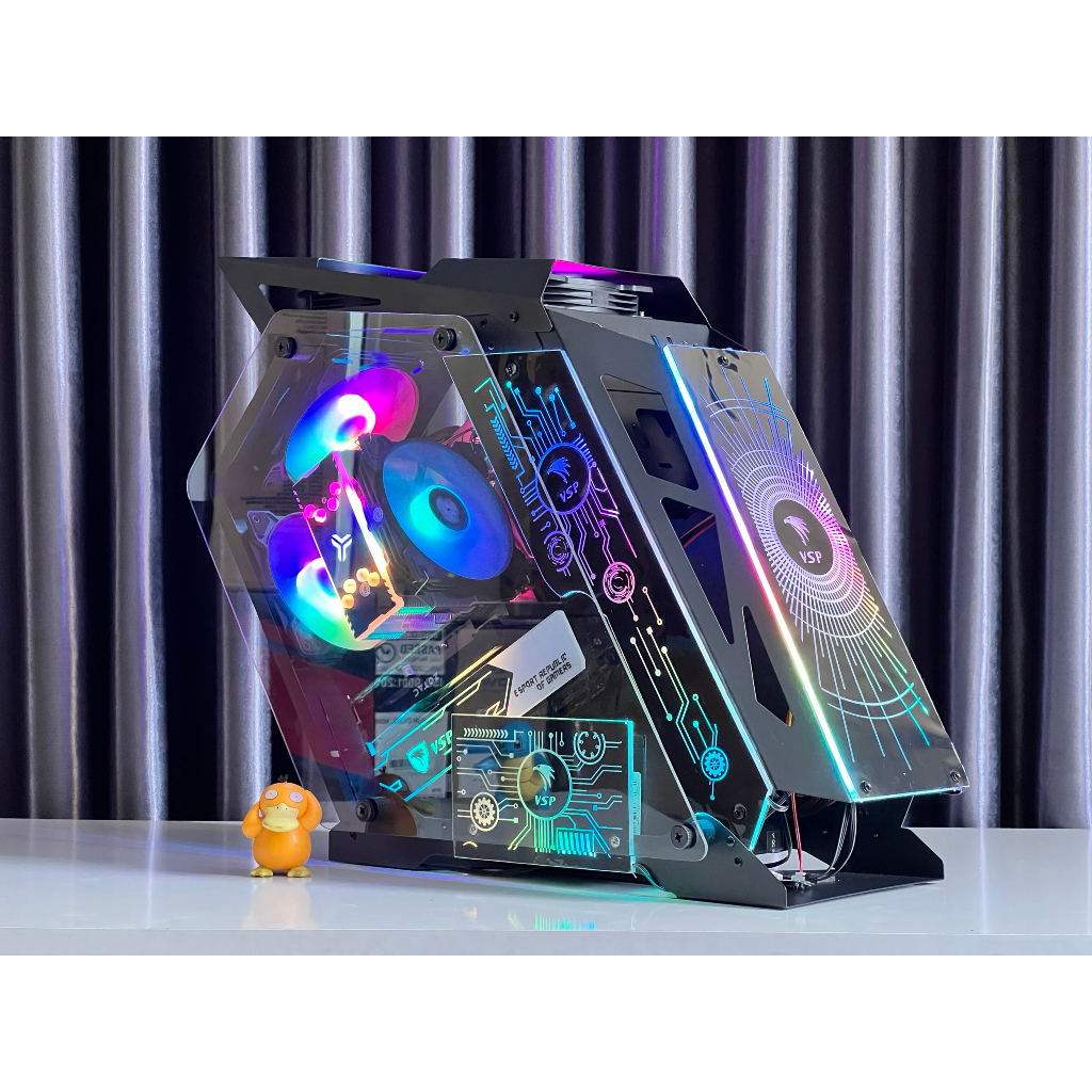 Máy PC Gaming Core i7 Case ES1 Full Led cực đẹp - Chơi tất cả Game Online Fifa , Auditon , Liên Minh, Liên Quân , CSGO