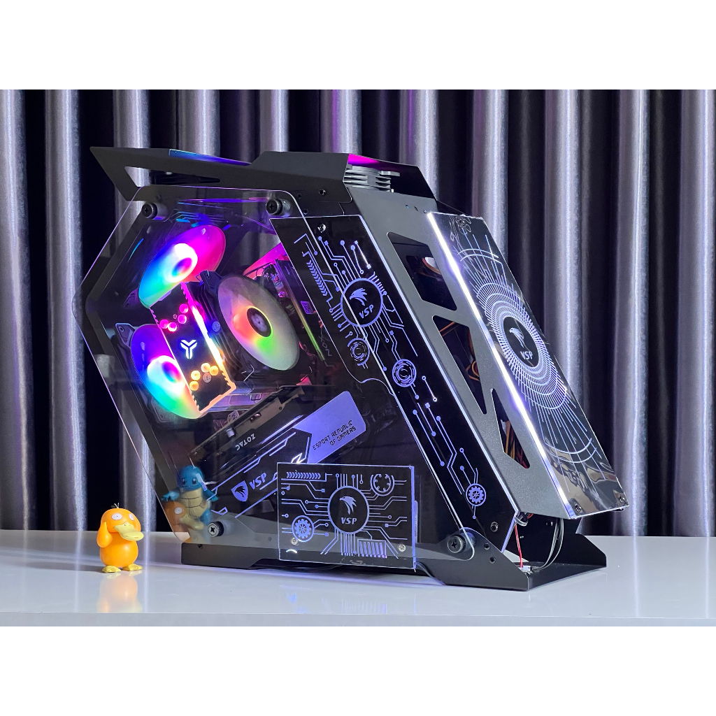 Máy PC Gaming Core i7 Case ES1 Full Led cực đẹp - Chơi tất cả Game Online Fifa , Auditon , Liên Minh, Liên Quân , CSGO