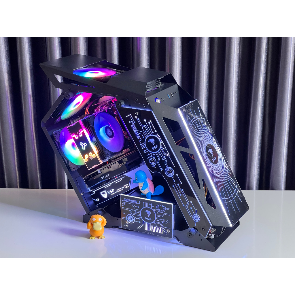 Máy PC Gaming Core i7 Case ES1 Full Led cực đẹp - Chơi tất cả Game Online Fifa , Auditon , Liên Minh, Liên Quân , CSGO