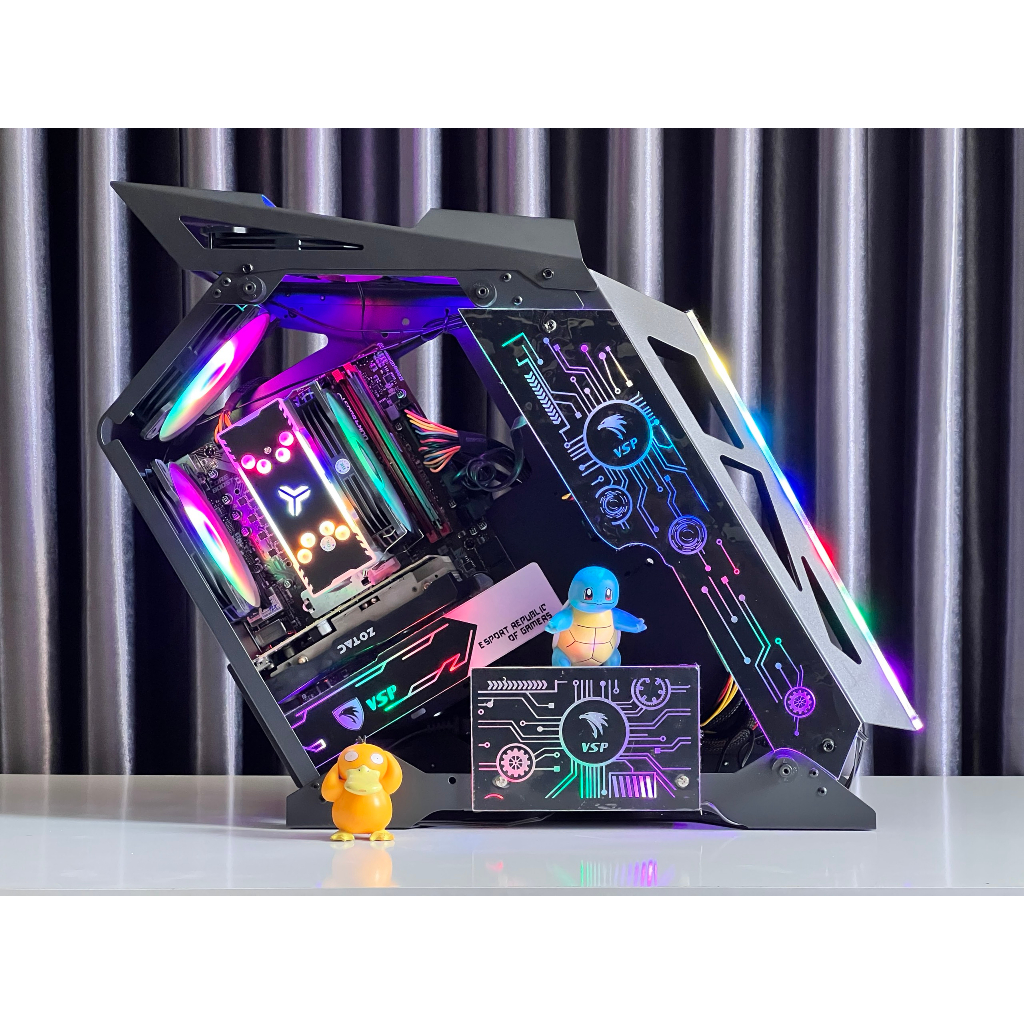 Máy PC Gaming Core i7 Case ES1 Full Led cực đẹp - Chơi tất cả Game Online Fifa , Auditon , Liên Minh, Liên Quân , CSGO