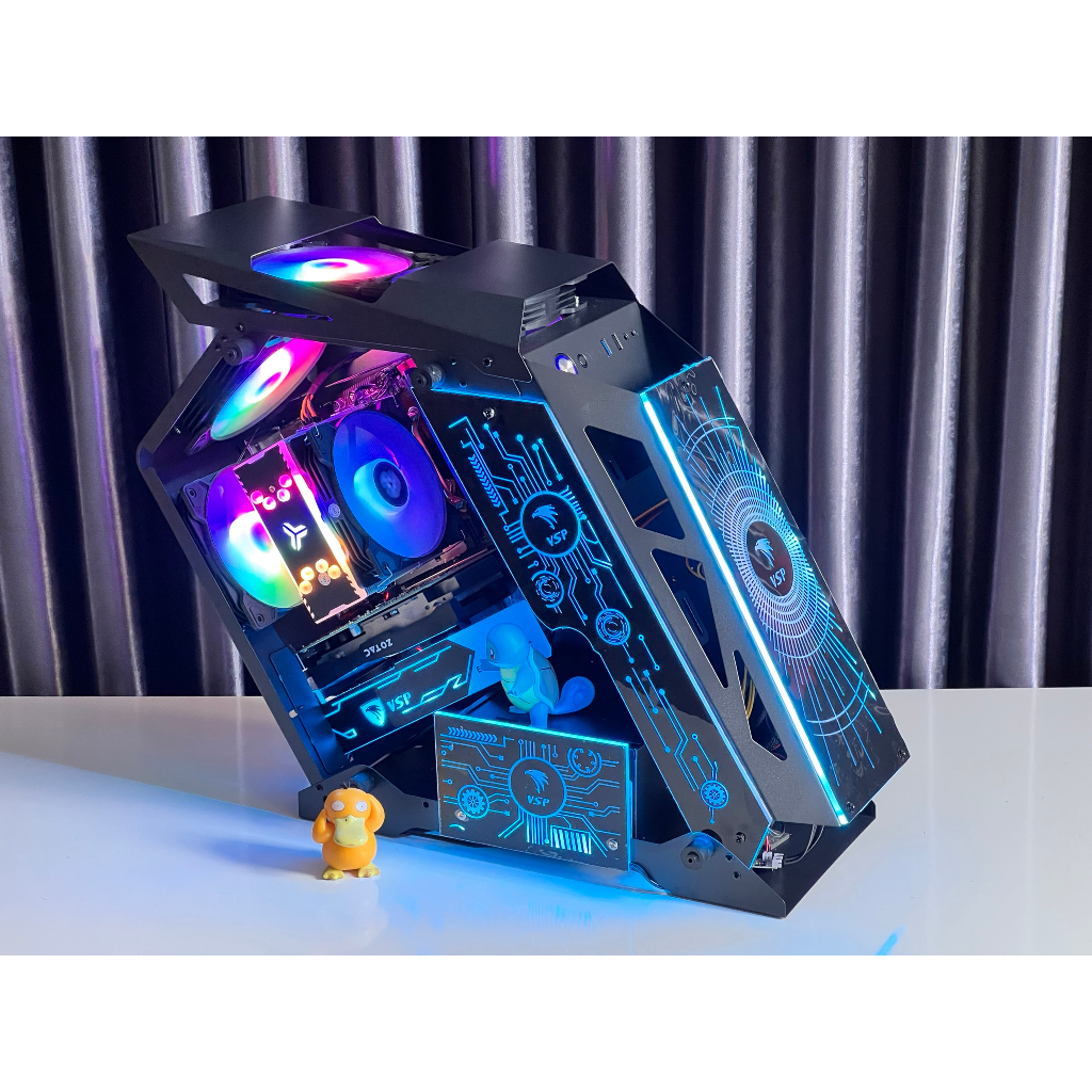 Máy PC Gaming Core i7 Case ES1 Full Led cực đẹp - Chơi tất cả Game Online Fifa , Auditon , Liên Minh, Liên Quân , CSGO