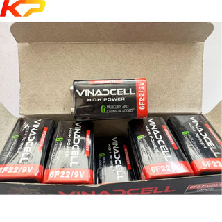 Pin vuông 9v vinaxell 6f22/9v high power - hộp 10 viên