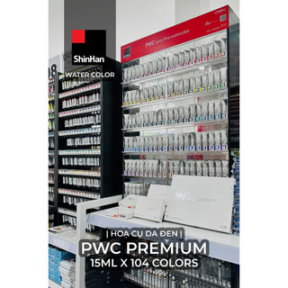 P3 màu nước shinhan pwc extra fine - tuýp lẻ 15ml full 104 màu