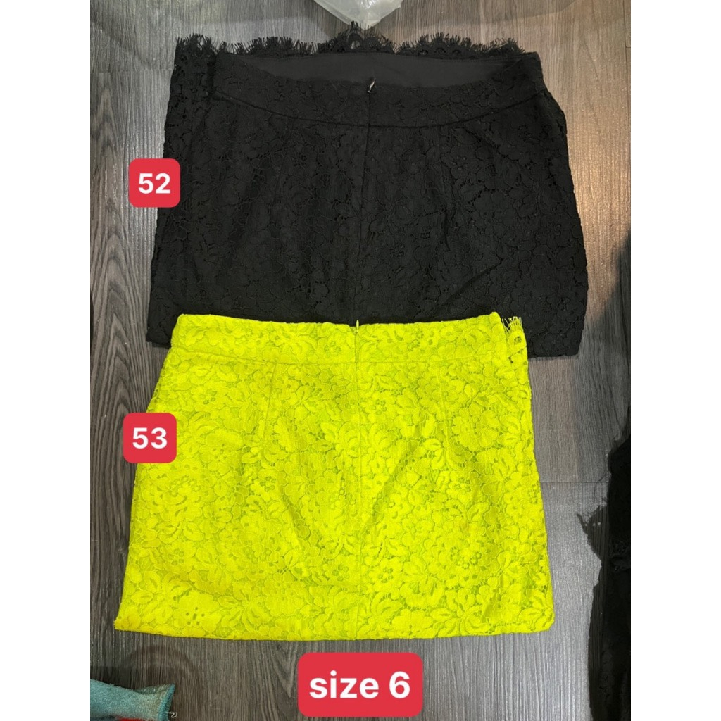 Chân váy ren Jcre.w xuất dư xịn dáng bút chì