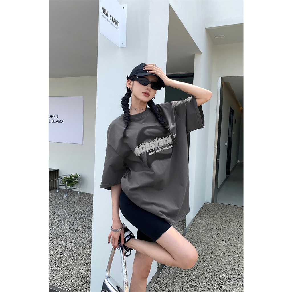 Áo phông MINION CLOTHING oversize tay lỡ Unisex Ulzzang Streetwear Hàn Quốc tee form rộng t-shirt nam nữ pull A3724