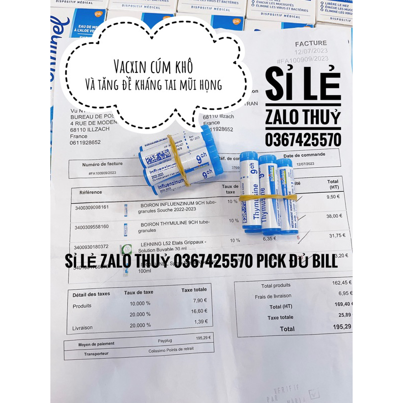 Tăng đề kháng hô hấp - Tai Mũi Họng - Boiron Pháp