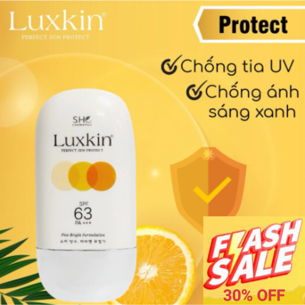 Kem Chống Nắng LUXKIN SPF63 PA+++ Giúp Dưỡng Da và Bảo Vệ Da Tối Ưu