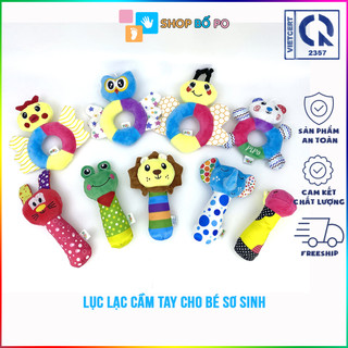 Lục lạc cho bé - Lục lạc cầm tay cho bé sơ sinh có âm thanh vui nhộn
