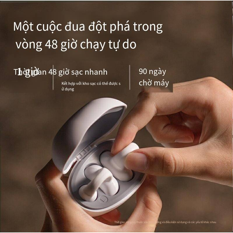 Tai Nghe Bluetooth Dẫn Truyền Xương/Kẹp Tai Không Dây/Giảm Tiếng Ồn Thông Minh Thể Thao