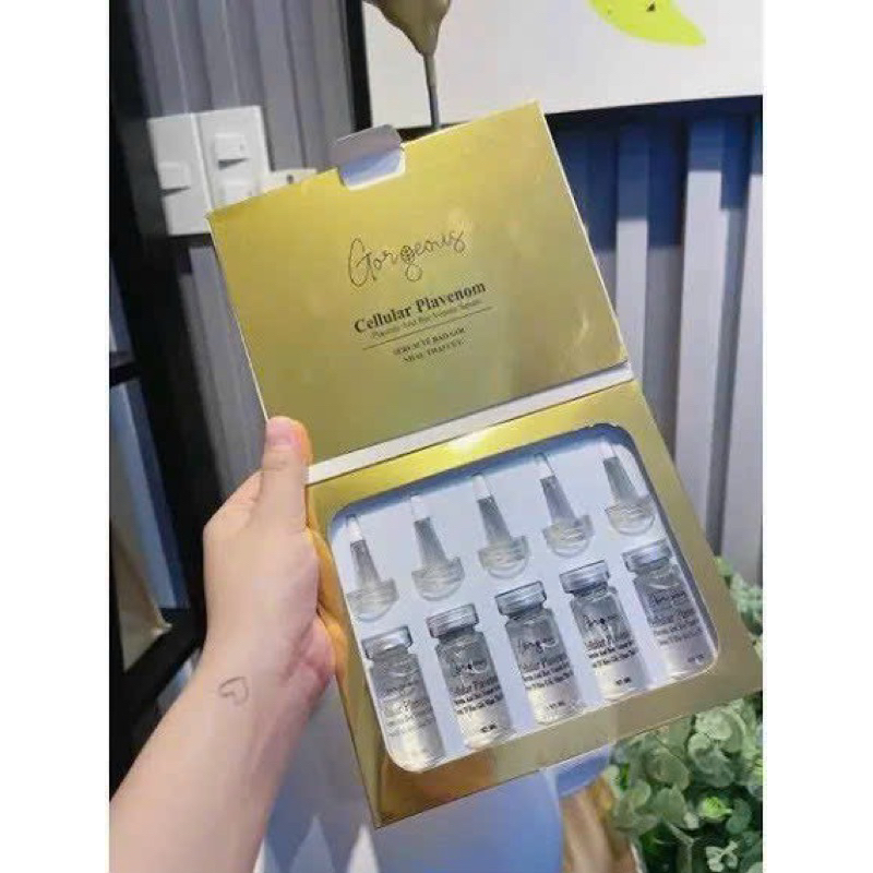Set Serum Tế Bào Gốc Nhau Thai Cừu Múi Xù Gorgeous 5 lọ 10ml