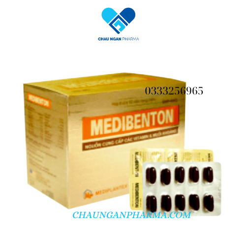 Medibenton Mediplantex - Hỗ trợ phục hồi sức khỏe cho người mới ốm dậy