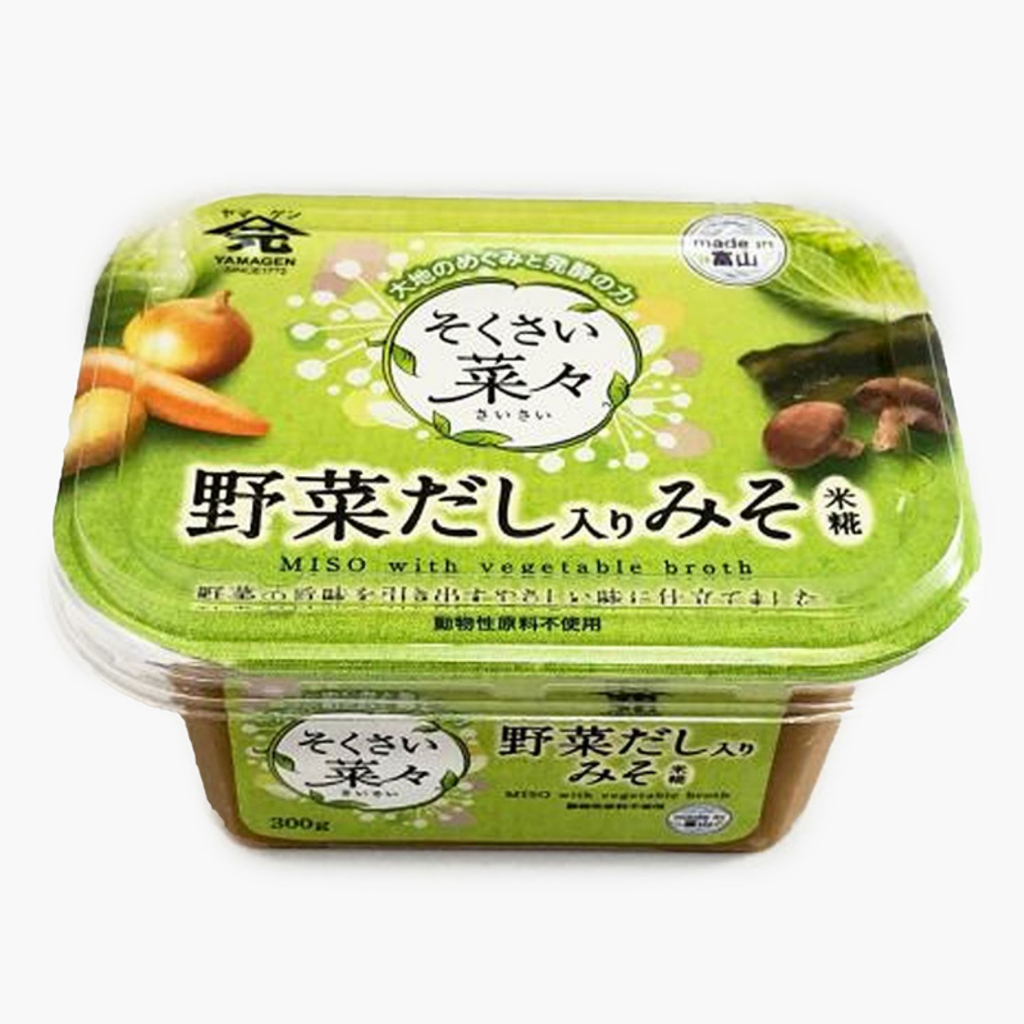Miso dashi rau củ trộn sẵn giảm muối Yamagen 300g - Hachi Hachi Japan Shop