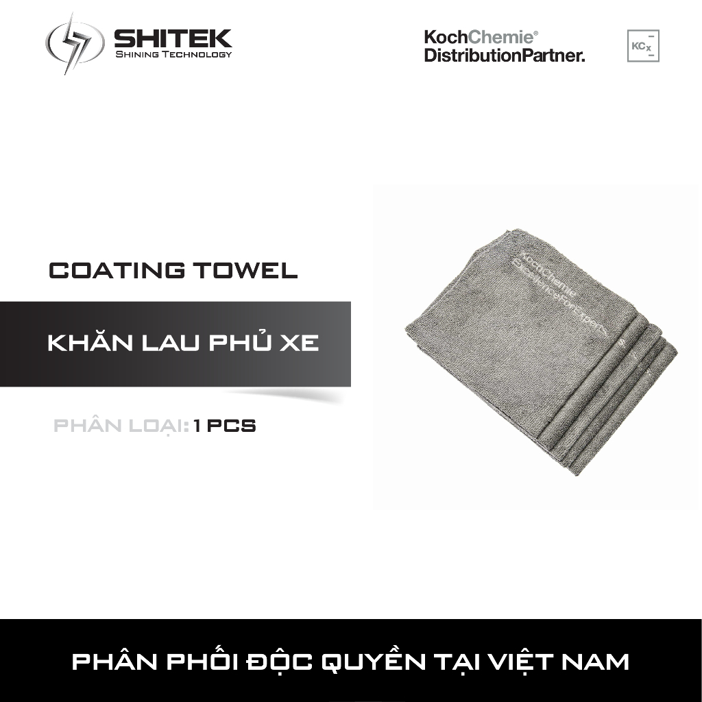 Khăn lau phủ xe - Coating towel Koch Chemie