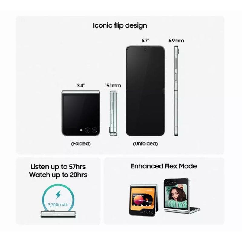 Điện thoại Samsung Galaxy Z Flip5 512G
