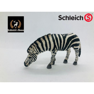 Mô hình động vật , đồ chơi con vật Schleich chính hãng Ngựa vằn uống nước 14609 - Schleich House